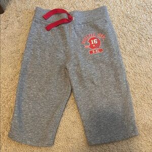 Circo Gray and Red Joggers with Red Accents